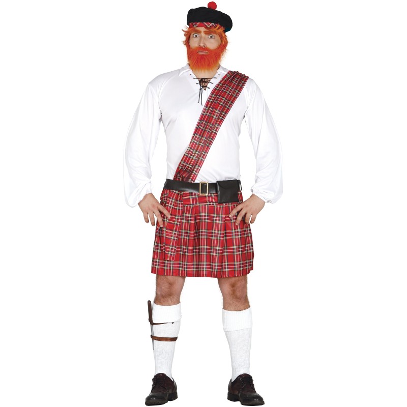 Disfraz hombre de Escocés
