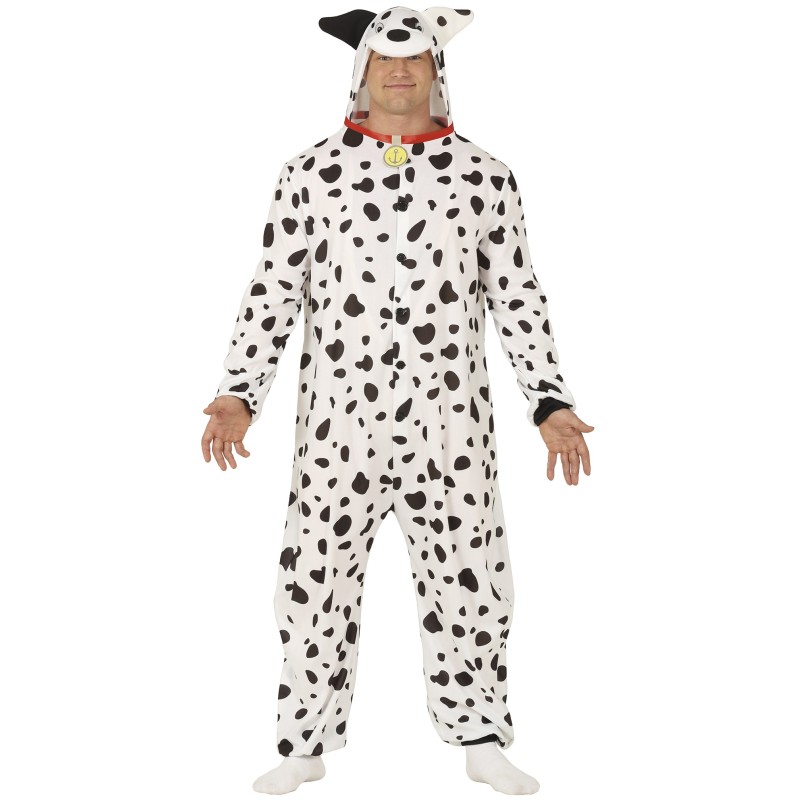 Disfraz hombre pijama dalmata