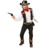 disfraz niño vaquero chaleco marron