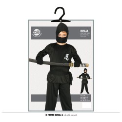 Disfraz niño ninja negro
