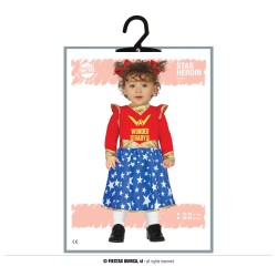 Disfraz bebe superheroina