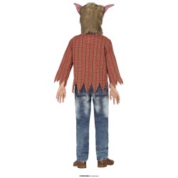 Disfraz niño hombre lobo