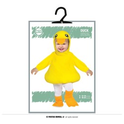 Disfraz bebe pato
