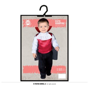 Disfraz bebe vampiro con capa