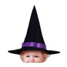 Disfraz bebe morado con detalles naranjas