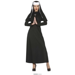 Disfraz mujer monja gotica
