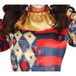 Disfraz mujer arlequin de diamantes
