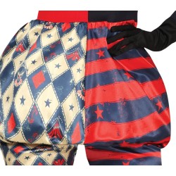 Disfraz mujer arlequin de diamantes