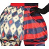 Disfraz mujer arlequin de diamantes