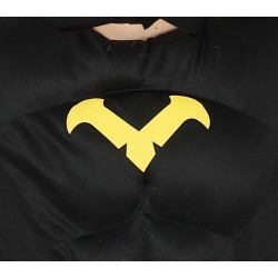 Disfraz adolescente batman musculoso