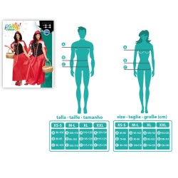Disfraz mujer caperucita roja