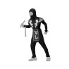 Disfraz niño ninja negro y blanco