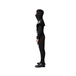 Disfraz niño ninja negro y blanco