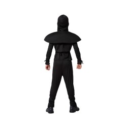 Disfraz niño ninja negro y blanco
