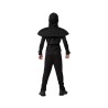 Disfraz niño ninja negro y blanco