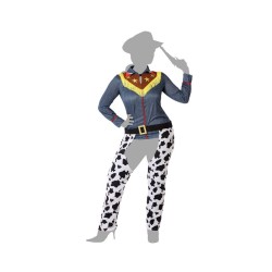 Disfraz mujer vaquera con pantalón
