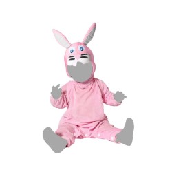 Disfraz bebe conejo rosa
