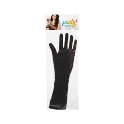 GUANTES REJILLA NEGRO.