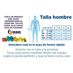 Disfraz hombre calabaza con sombrero