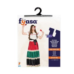 Disfraz mujer Mejicana euro carnavales