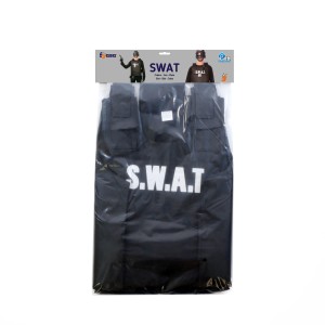 disfraz hombre chaleco S.W.A.T.