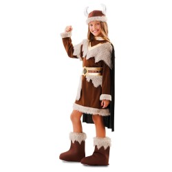 disfraz niña vikinga