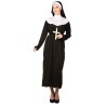disfraz mujer monja largo.