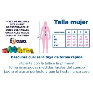 Disfraz mujer submarinista