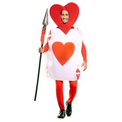 Disfraz hombre As de corazones