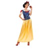 Disfraz mujer de blancanieves largo.