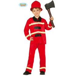 disfraz niño bombero