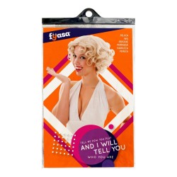 Peluca rubia de Marilyn