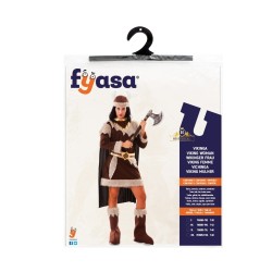 disfraz mujer vikinga.
