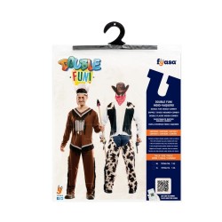 Disfraz hombre Indio-Vaquero DOUBLE FUN!