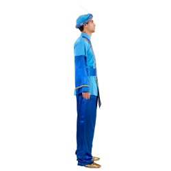 Disfraz hombre paje azul