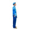 Disfraz hombre paje azul