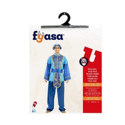 Disfraz hombre paje azul