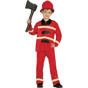 disfraz niño bombero