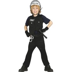disfraz niño policia swat