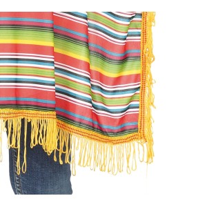 disfraz niño poncho mejicano