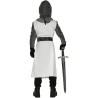 Disfraz niño de templario blanco