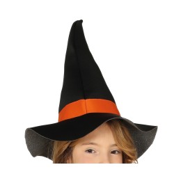 Disfraz niña pequeña bruja naranja