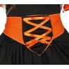 Disfraz niña pequeña bruja naranja