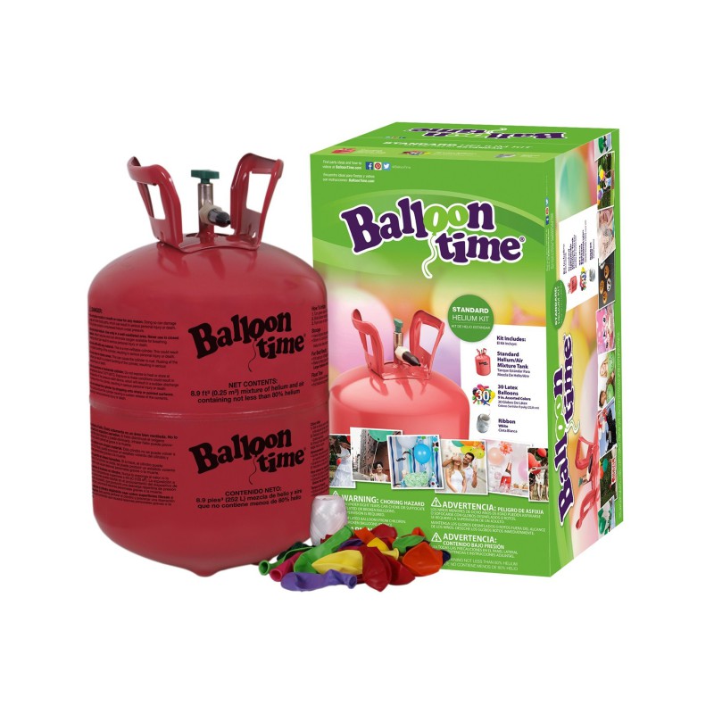 botella helio 0,25m3