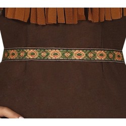 Disfraz mujer de india marron