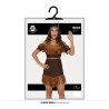 Disfraz mujer de india marron