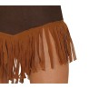 Disfraz mujer de india marron