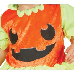 Disfraz bebe calabaza vestido