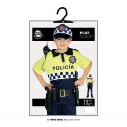 Disfraz niño de policia local