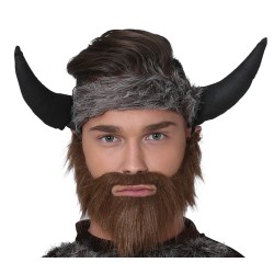 Disfraz hombre vikingo marron